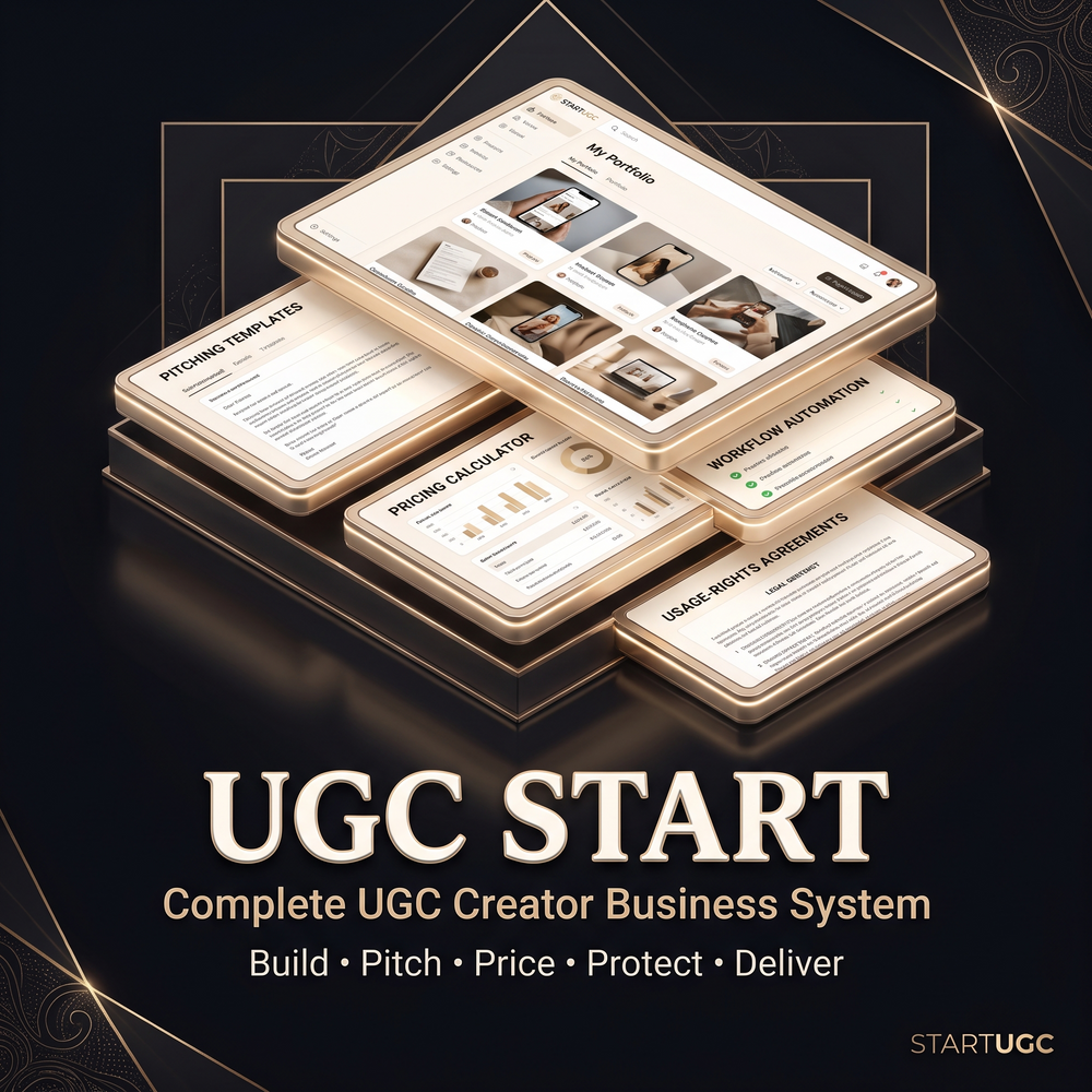 UGC START — The Complete Creator System