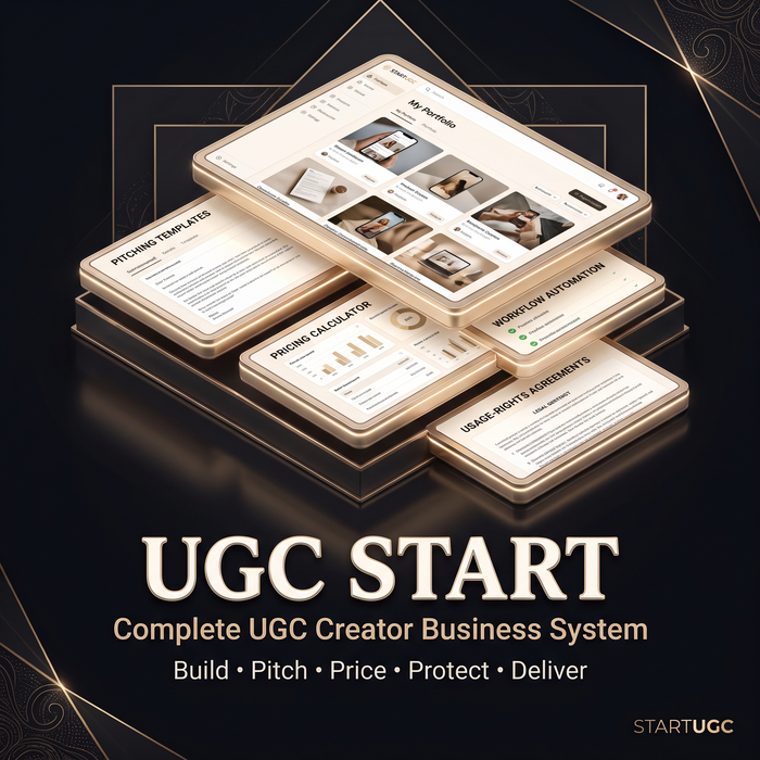 UGC START — The Complete Creator System
