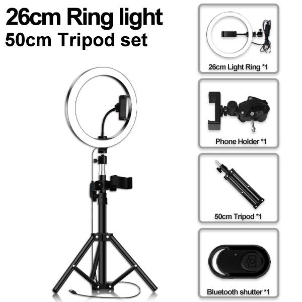 StartUGC Creator Tripod with Fill Light setup image