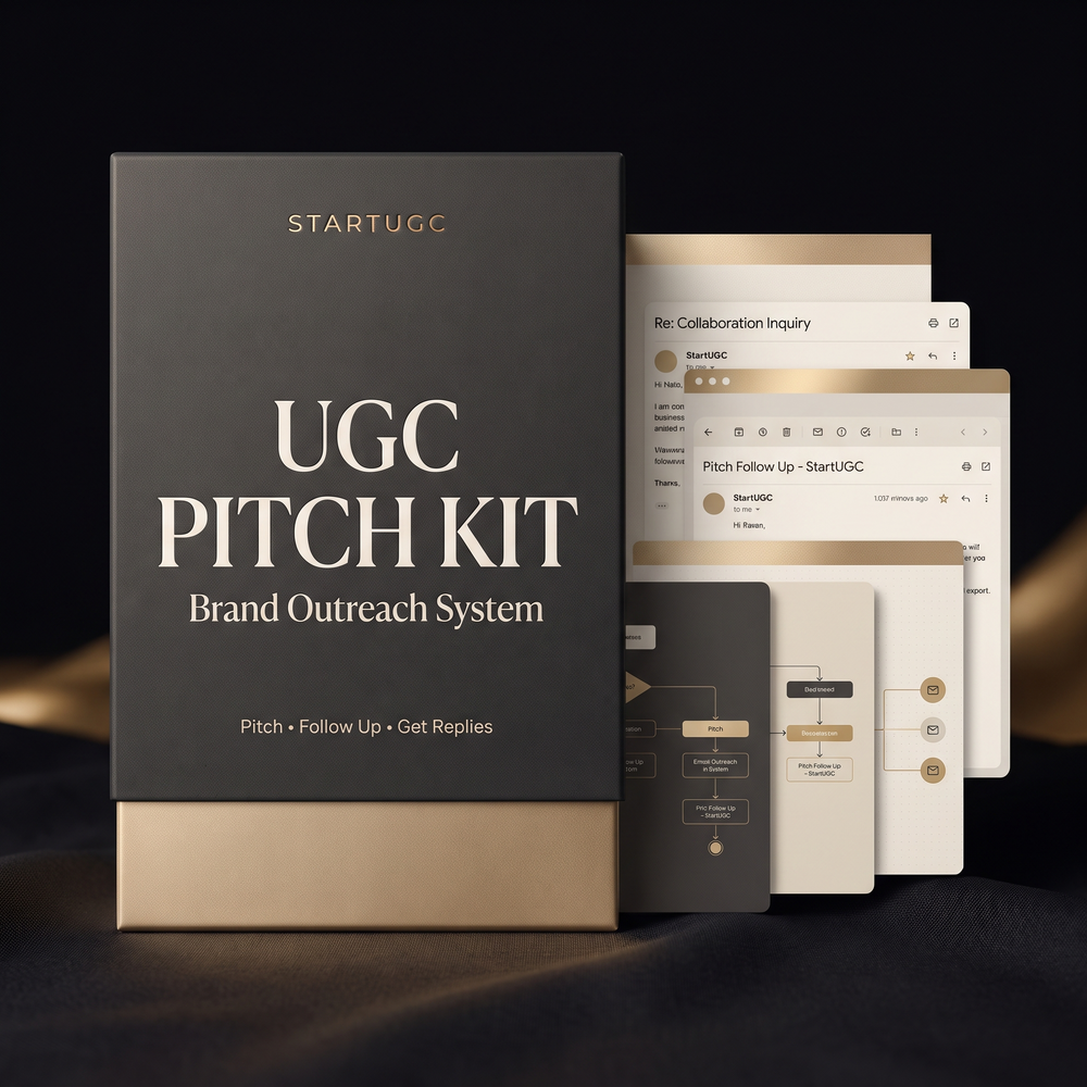 UGC Pitch Kit — Get Better at Brand Outreach